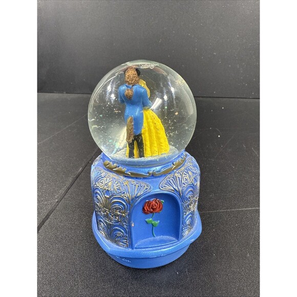 Disney Store Beauty And The Beast Mini Snow Globe - Picture 4 of 5